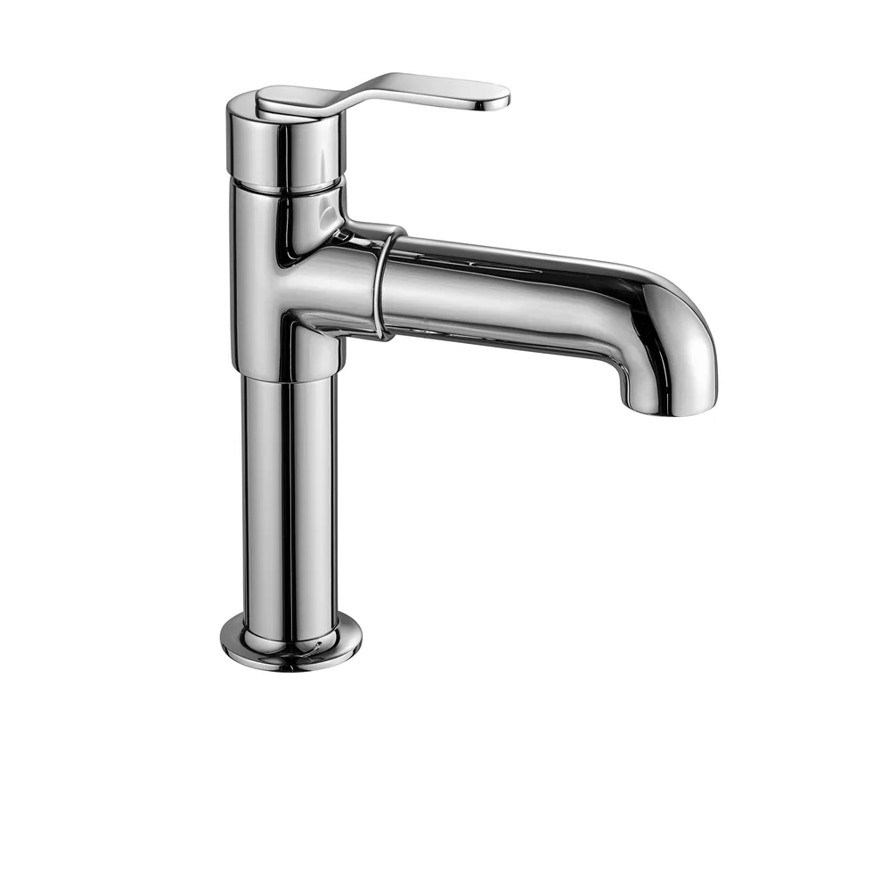 Monocomandament lavabo vertical amb vàlvula Click-Clack