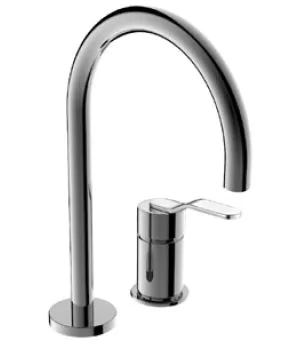 Monocomandament lavabo broc central Slim broc 260 mm