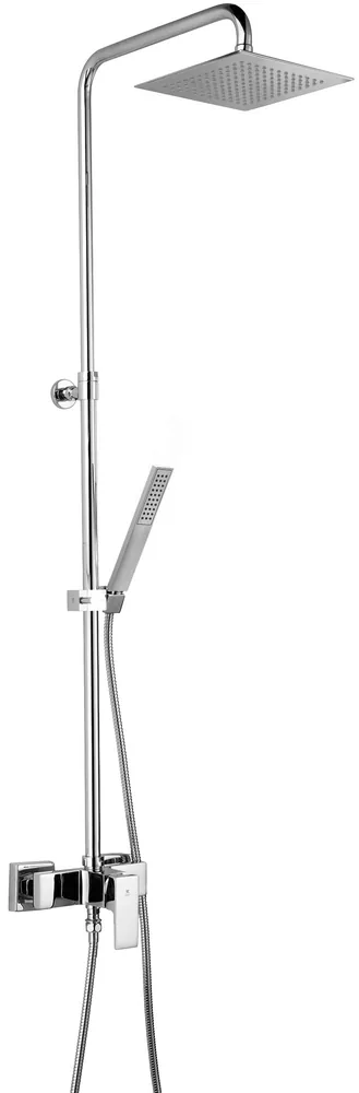 Colonne mitigeur de douche télescopique 200x200mm