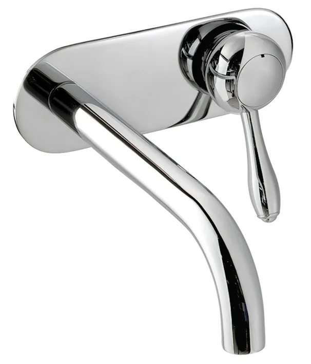 Part exterior monocomandament lavabo encastat broc 210mm