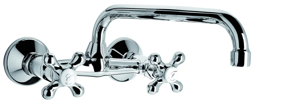 Ensemble évier bec haut, bec court 160mm