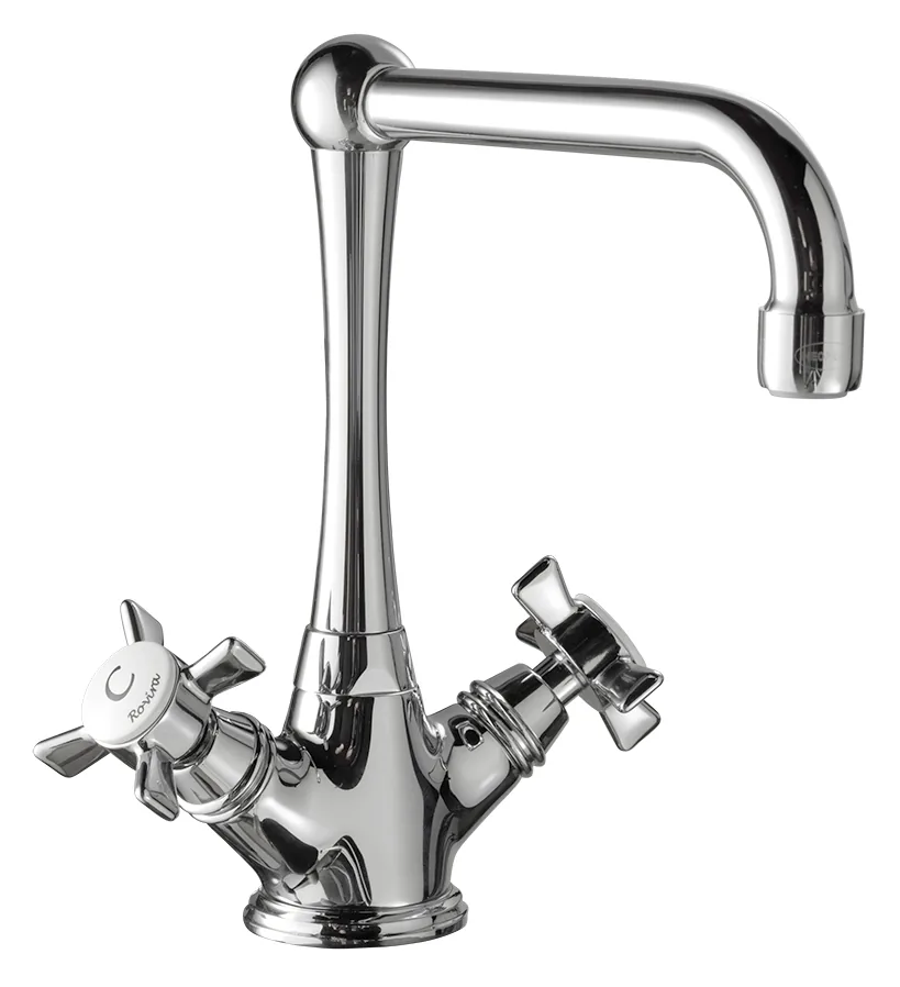 Monobloc caño giratorio con válvula Click Clack