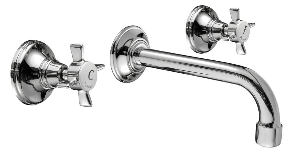 Grupo lavabo empotrar 1/2" caño 170mm