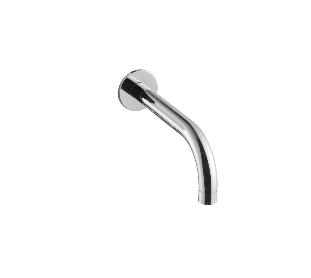Caño curvo pared de 1/2" para bañera