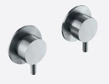 Partie extérieure robinets d'arrêt 1/2" compact