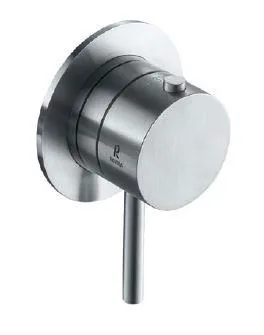 Partie extérieure mitigeur thermostatique à encastrer, 1 voie