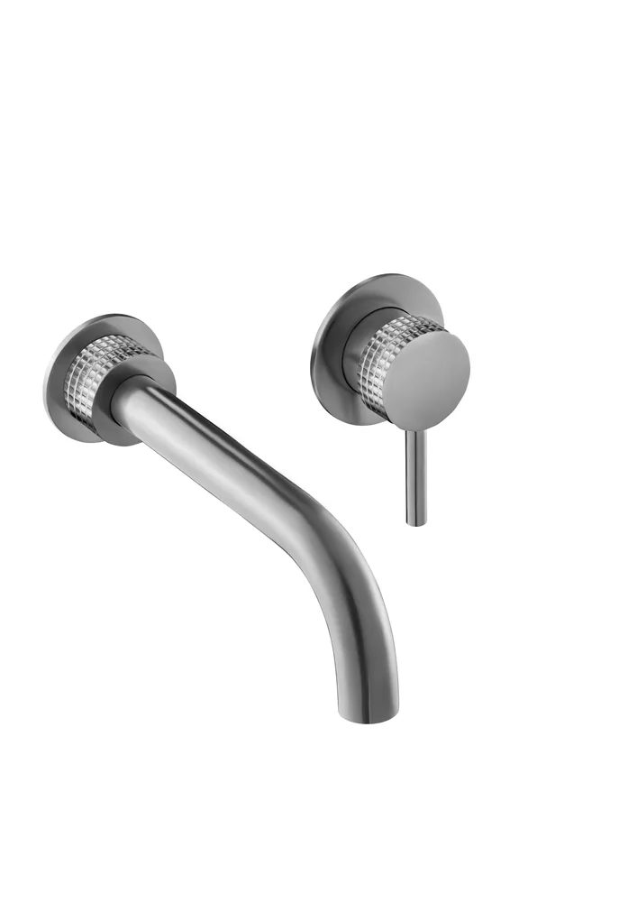 Part exterior monocomandament lavabo encastat, volant Diamond, broc 170mm