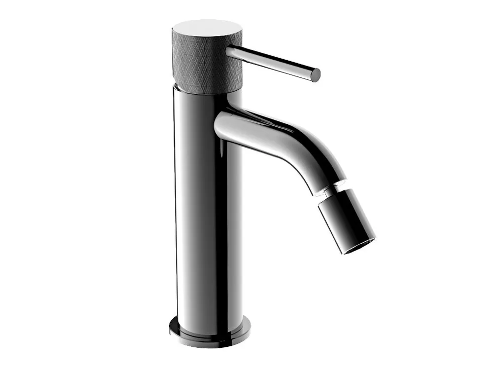 Monocomandament bidet, volant Diamond amb vàlvula Click-Clack