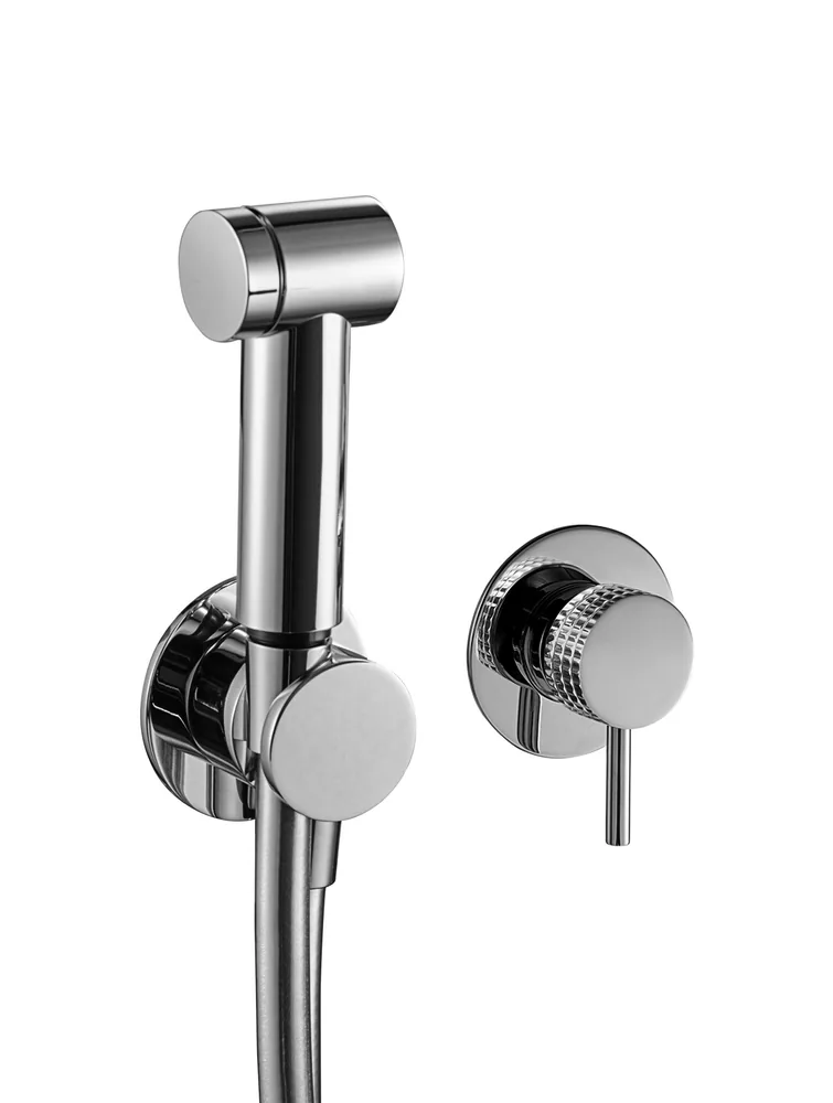 Monocomandament bidet encastat, volant Crystal