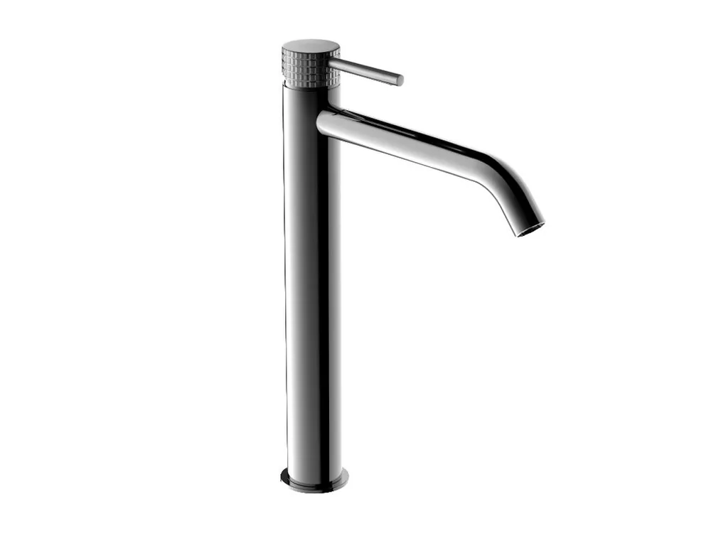 Monocomandament lavabo alt C, volant Crystal