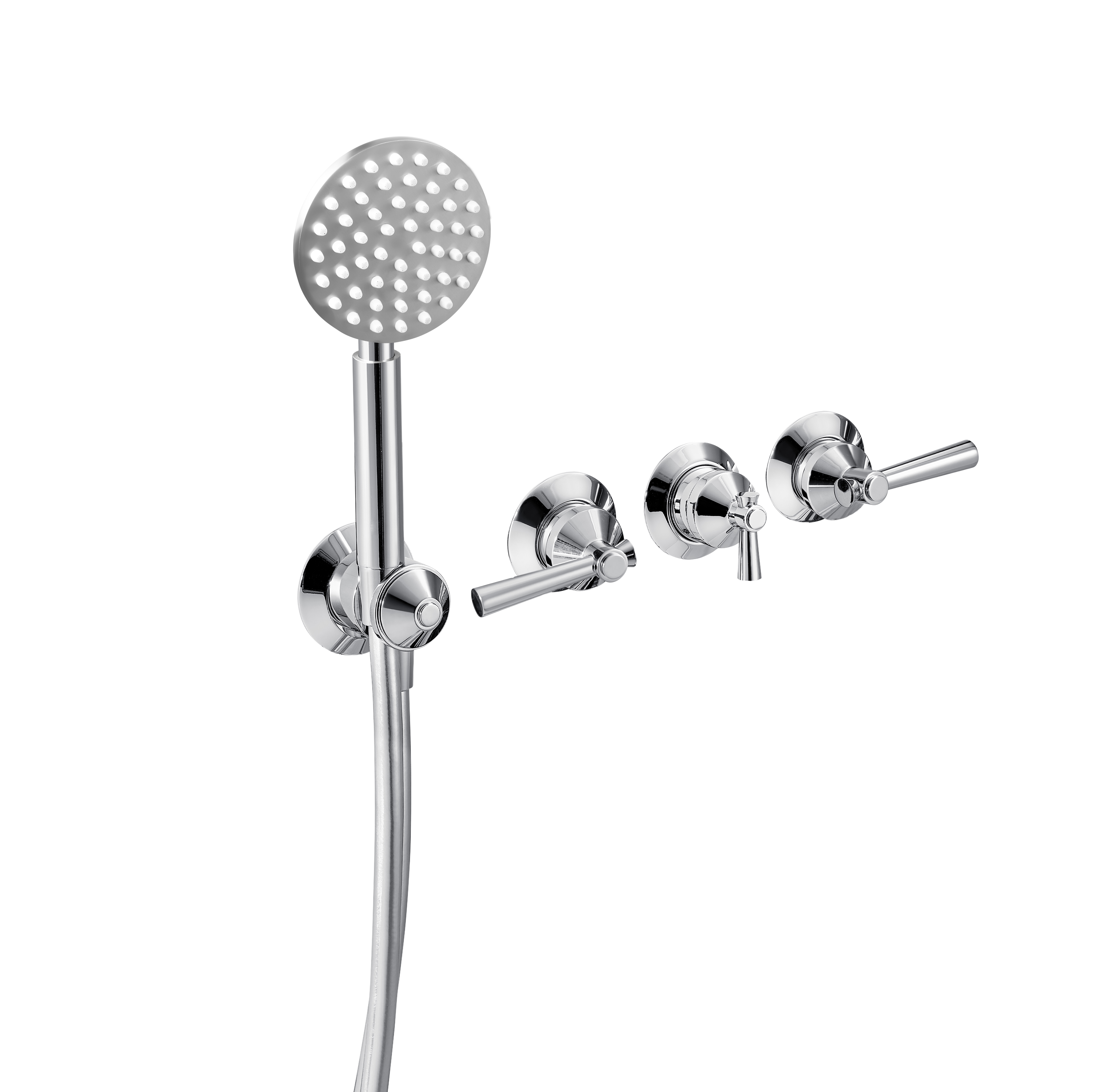 Ensemble de douche avec distributeur 2 voies